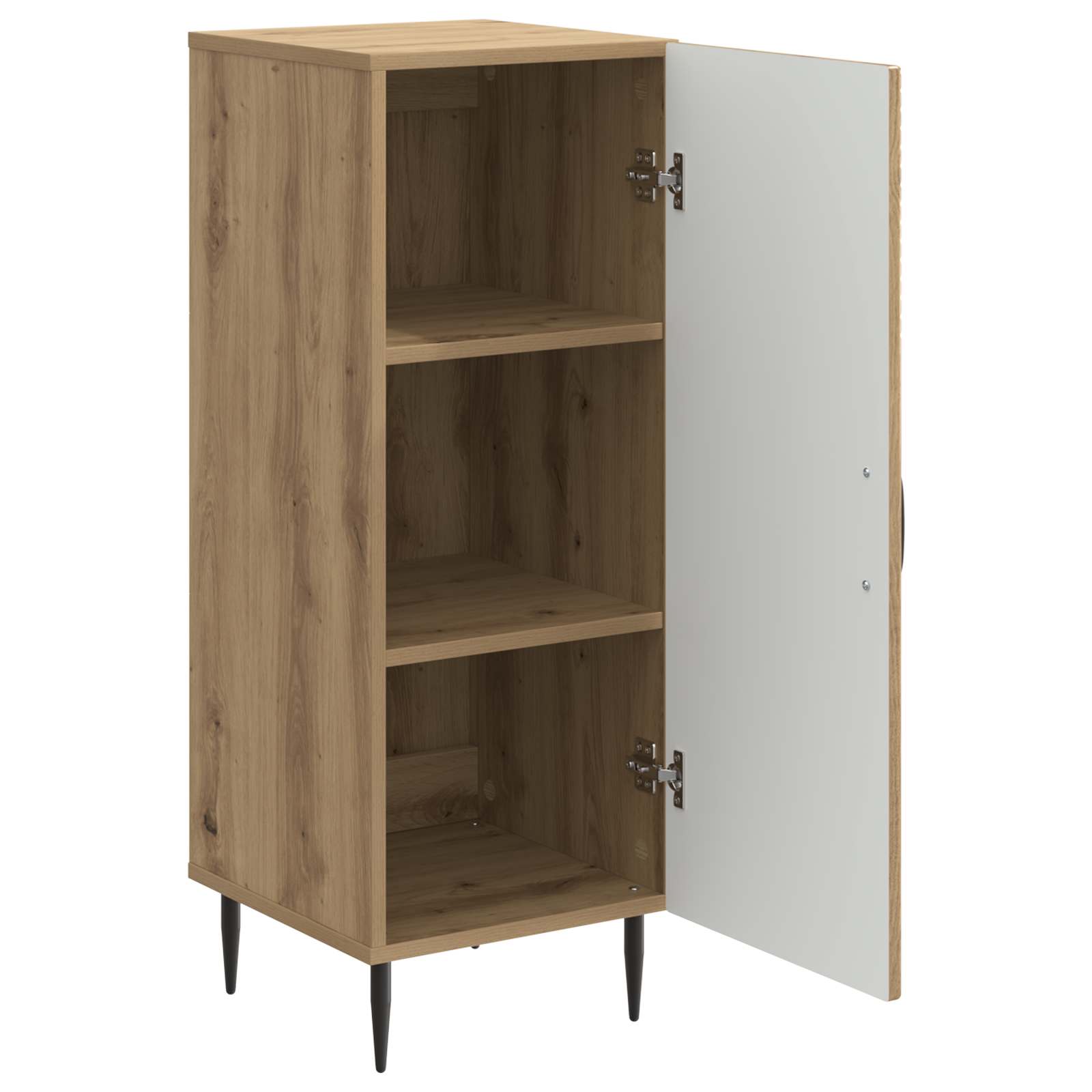 vidaXL Bufet Dąb artisan 33 x 34,5 x 89,5 cm Drewno inżynieryjne