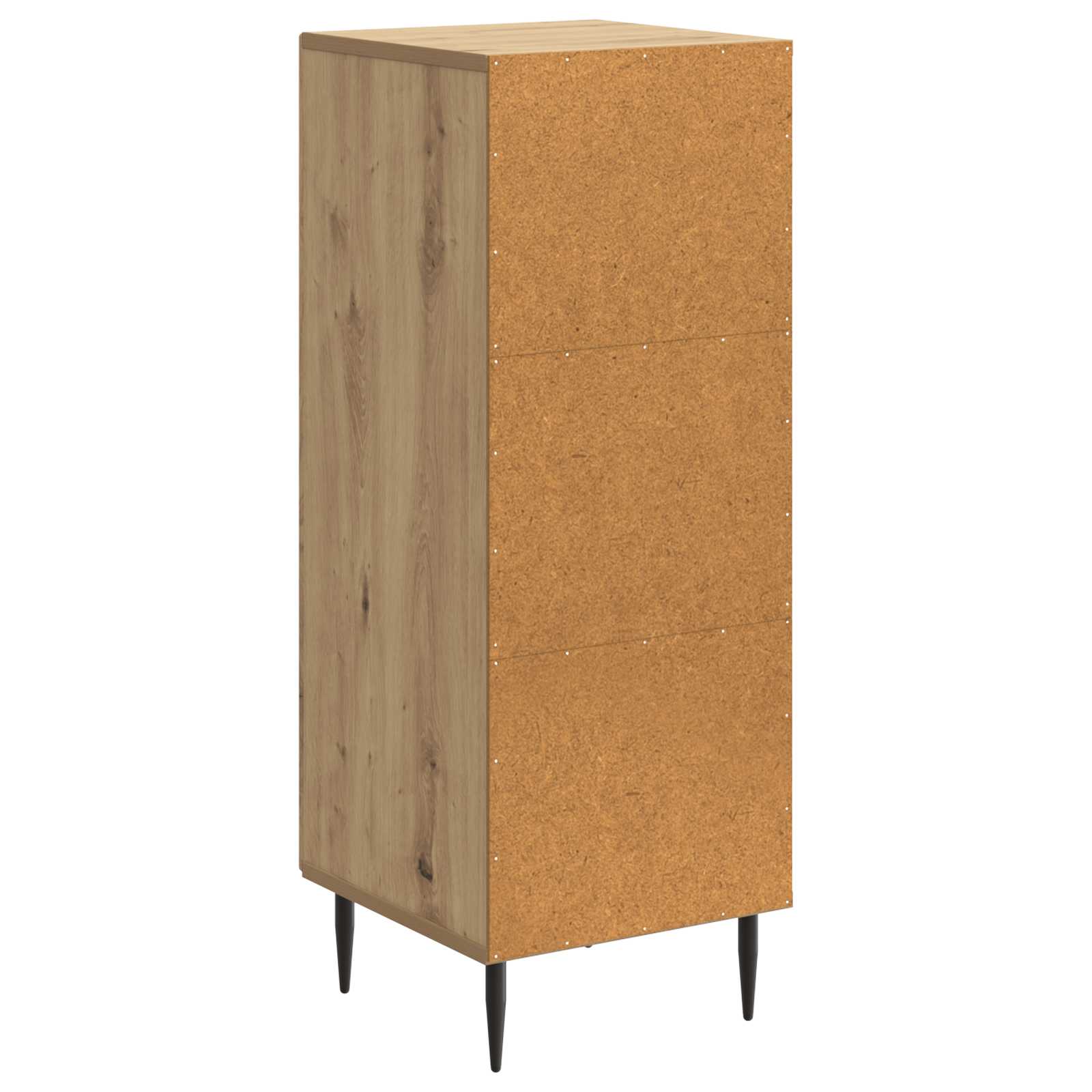 vidaXL Bufet Dąb artisan 33 x 34,5 x 89,5 cm Drewno inżynieryjne
