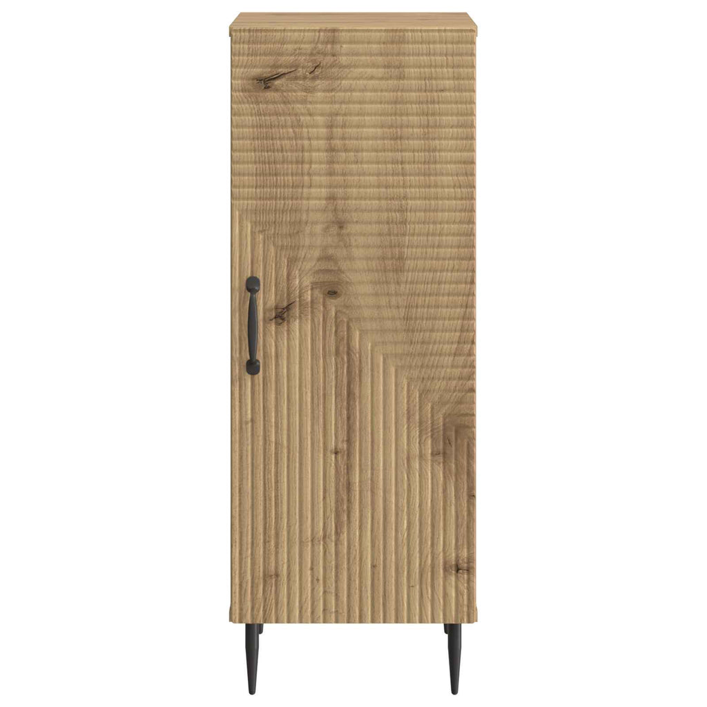 vidaXL Bufet Dąb artisan 33 x 34,5 x 89,5 cm Drewno inżynieryjne