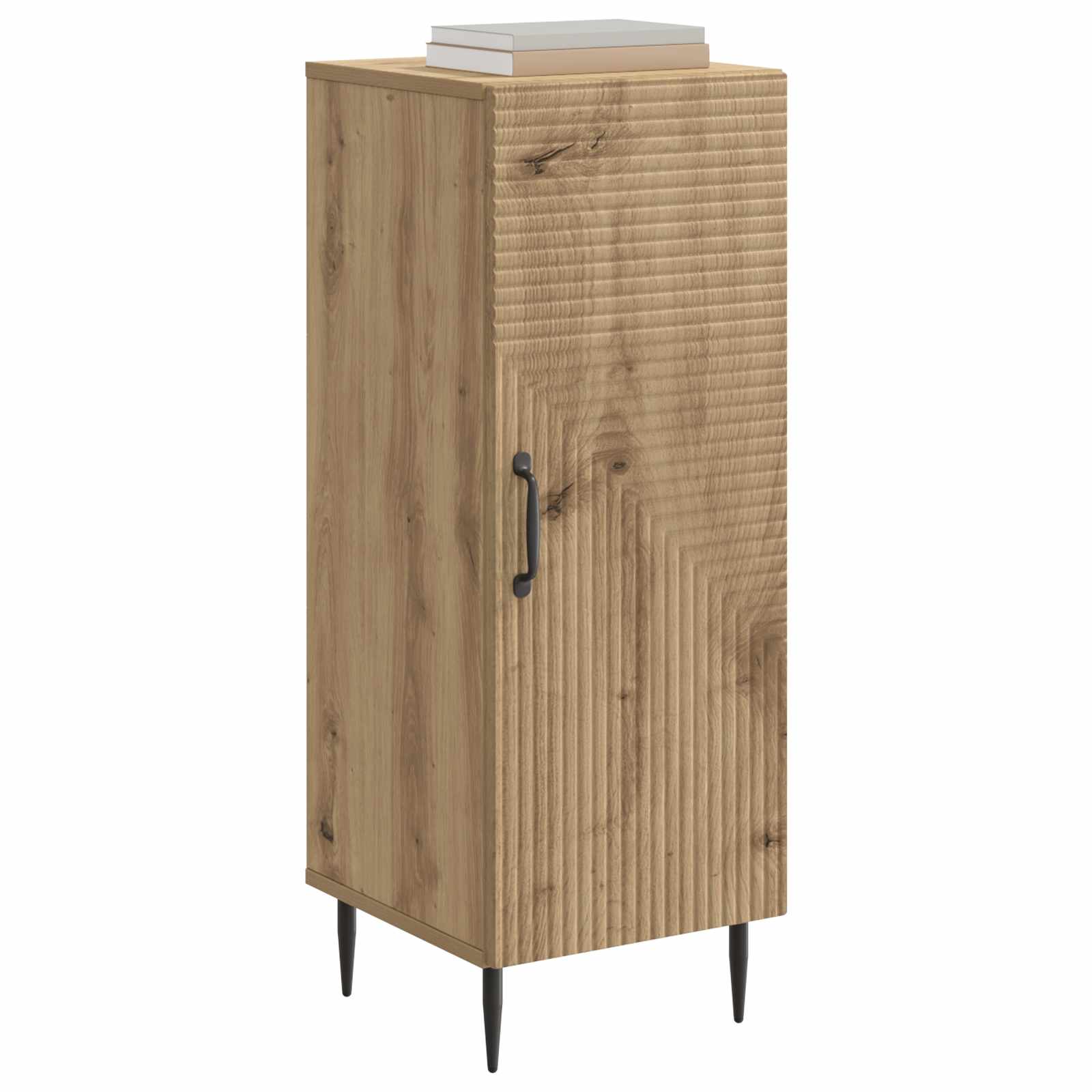 vidaXL Bufet Dąb artisan 33 x 34,5 x 89,5 cm Drewno inżynieryjne