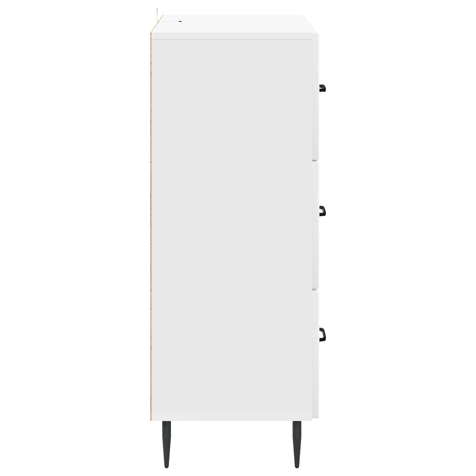 vidaXL Szafka z Szufladami Biały 66 x 34,5 x 89,5 cm
