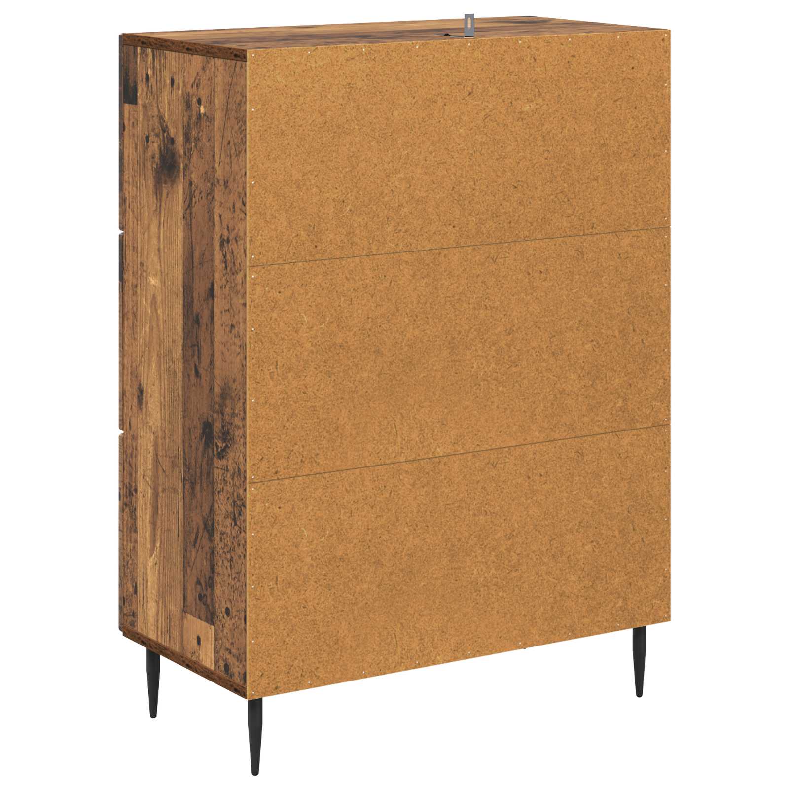 vidaXL Szafka z Szufladami Stare drewno 66 x 34,5 x 89,5 cm