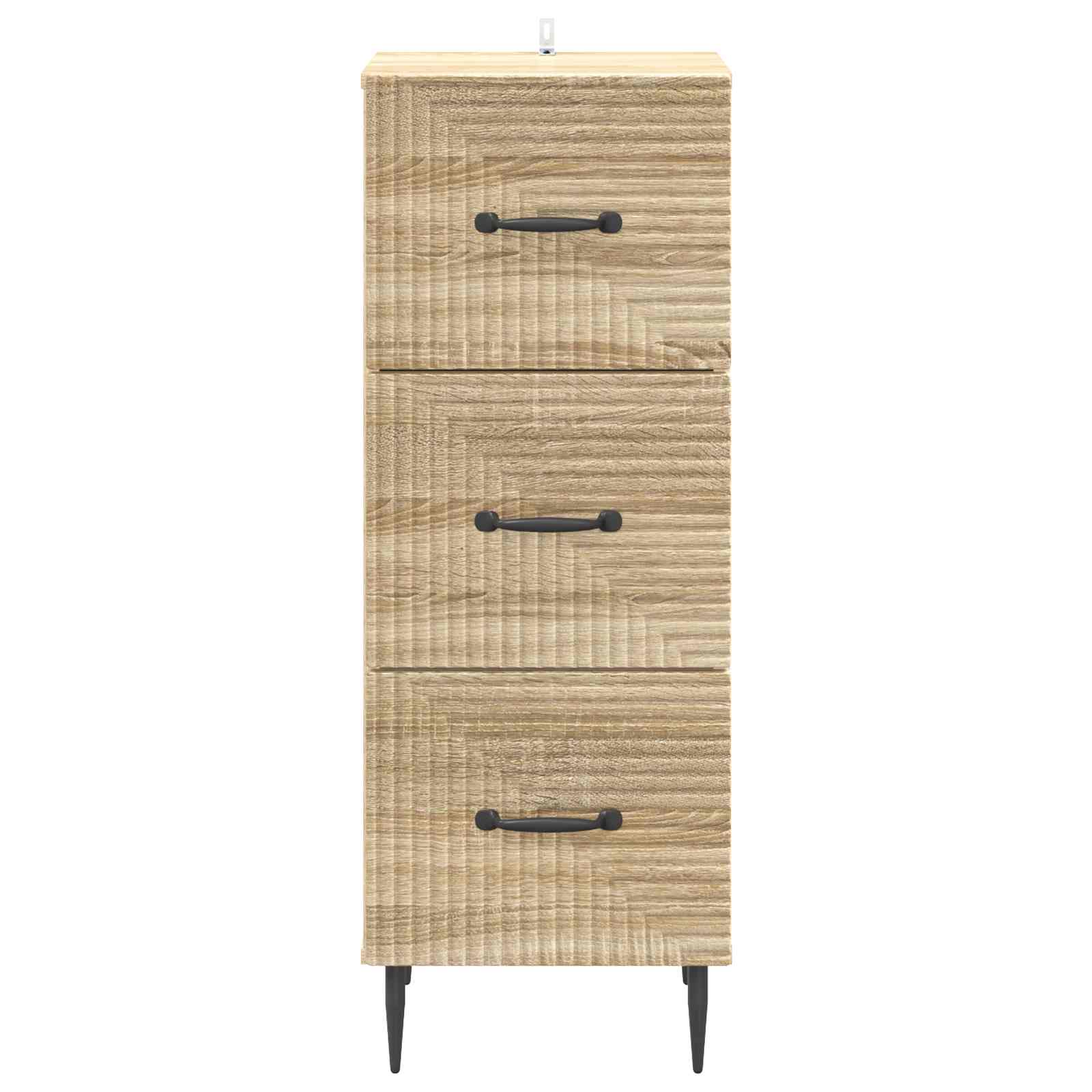 vidaXL Szafka z Szufladami dąb Sonoma 33 x 34,5 x 89,5 cm