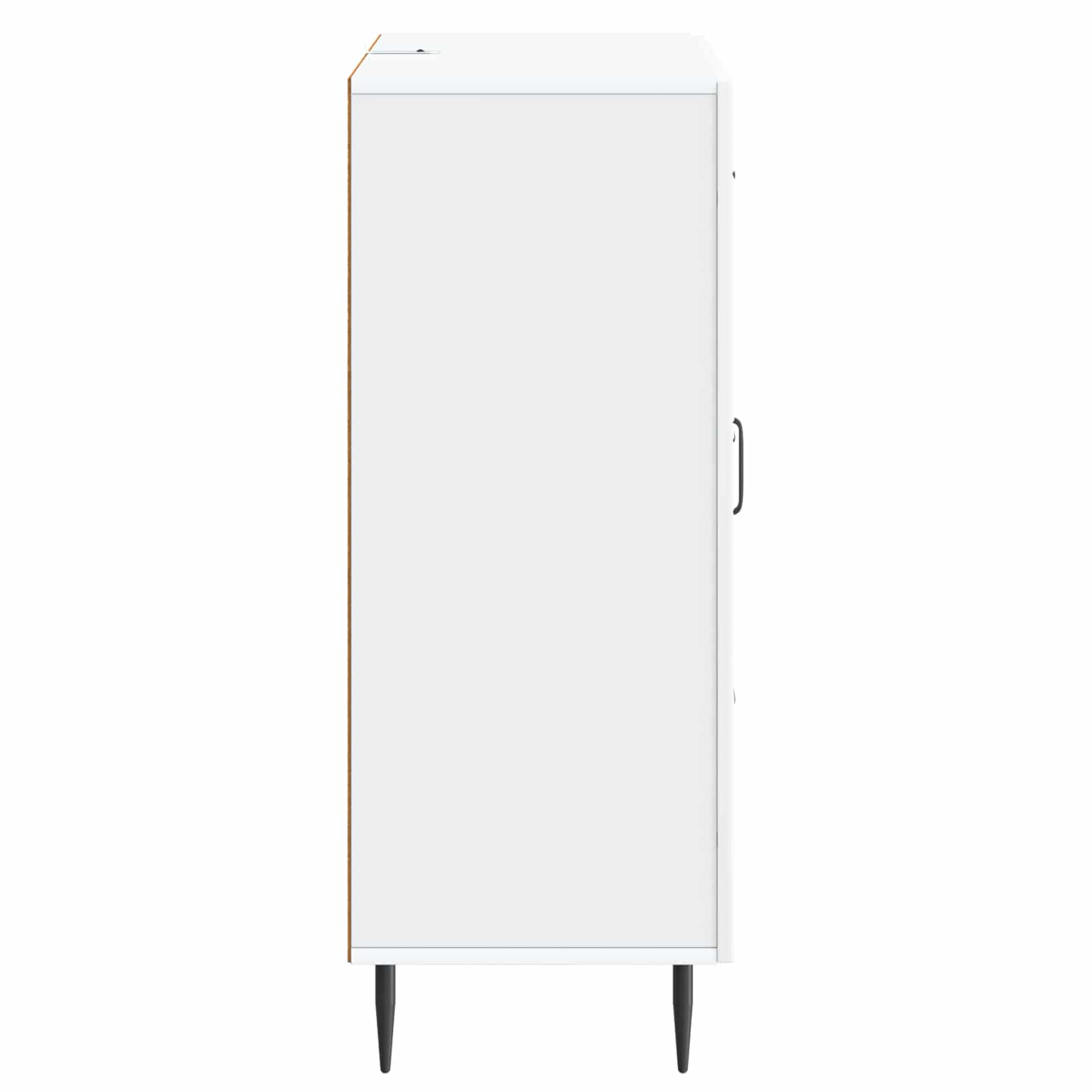 vidaXL Bufet Biały 66 x 34,5 x 89,5 cm Drewno inżynieryjne