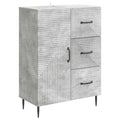 vidaXL Bufet Betonowy szary 66 x 34,5 x 89,5 cm Drewno inżynieryjne
