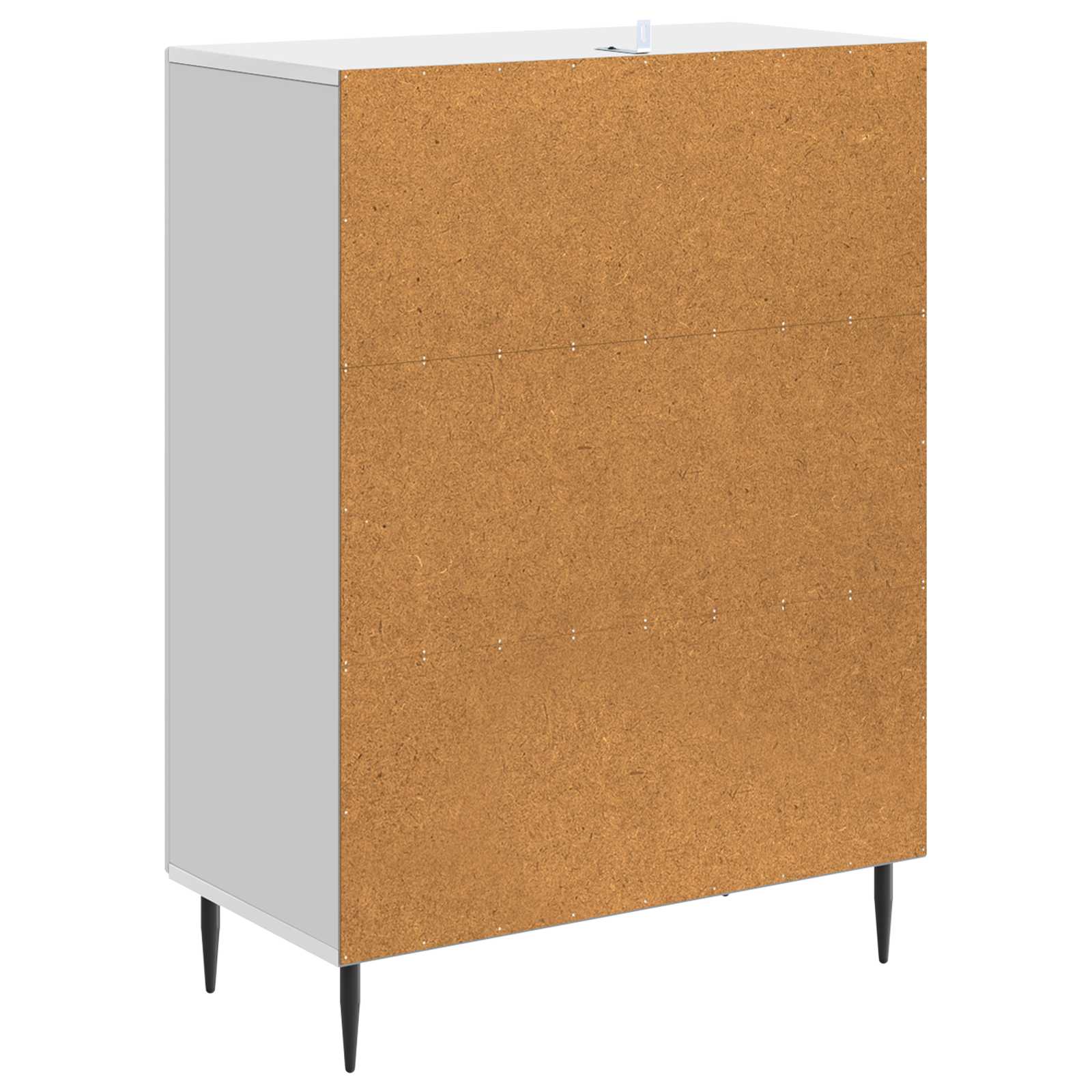 vidaXL Bufet z szufladą Biały wysoki połysk 66 x 34,5 x 89,5 cm