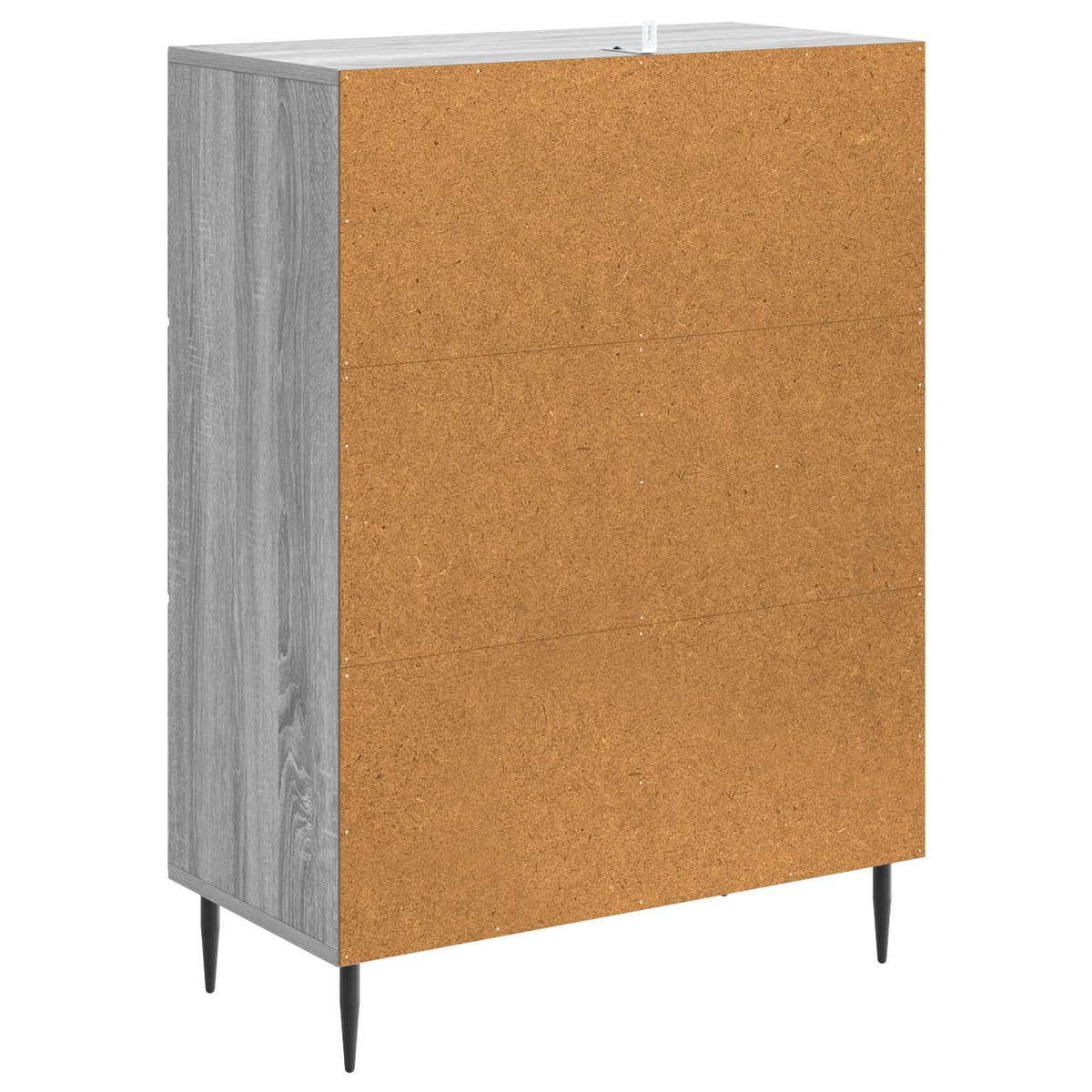 vidaXL Bufet Szary Sonoma 66 x 34,5 x 89,5 cm Drewno inżynieryjne