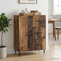 vidaXL Bufet Stare drewno 66 x 34,5 x 89,5 cm Drewno inżynieryjne