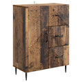 vidaXL Bufet Stare drewno 66 x 34,5 x 89,5 cm Drewno inżynieryjne