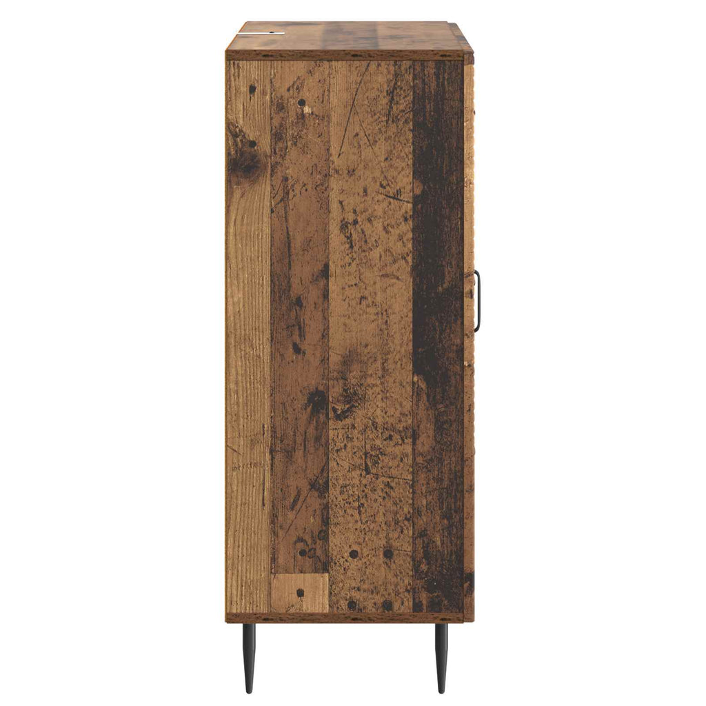 vidaXL Bufet Stare drewno 66 x 34,5 x 89,5 cm Drewno inżynieryjne
