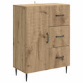 vidaXL Bufet Dąb artisan 66 x 34,5 x 89,5 cm Drewno inżynieryjne