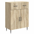 vidaXL Bufet dąb Sonoma 66 x 34,5 x 89,5 cm Drewno inżynieryjne