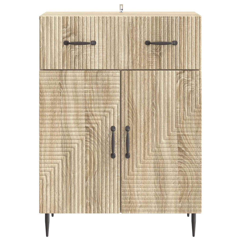 vidaXL Bufet dąb Sonoma 66 x 34,5 x 89,5 cm Drewno inżynieryjne