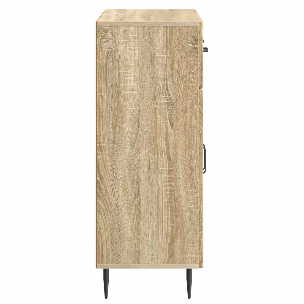 vidaXL Bufet dąb Sonoma 66 x 34,5 x 89,5 cm Drewno inżynieryjne