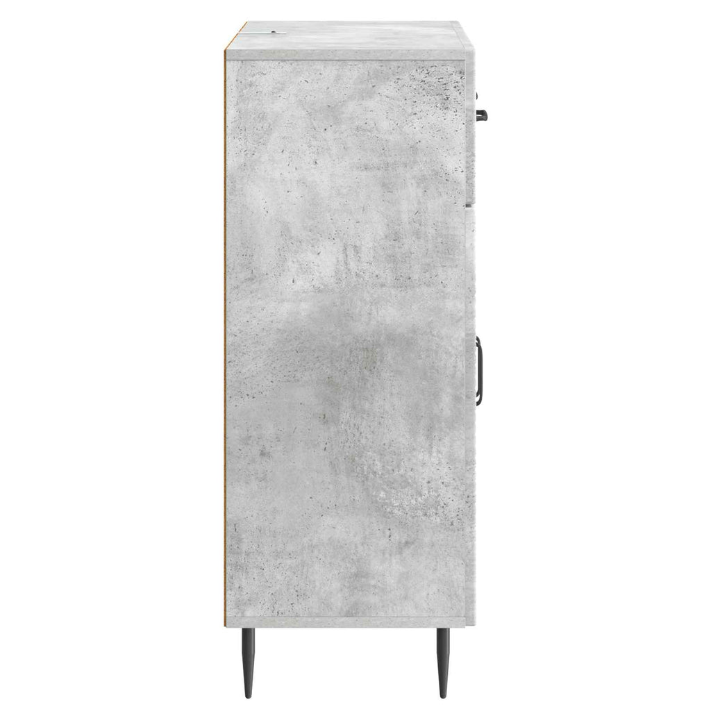 vidaXL Bufet Betonowy szary 66 x 34,5 x 89,5 cm Drewno inżynieryjne