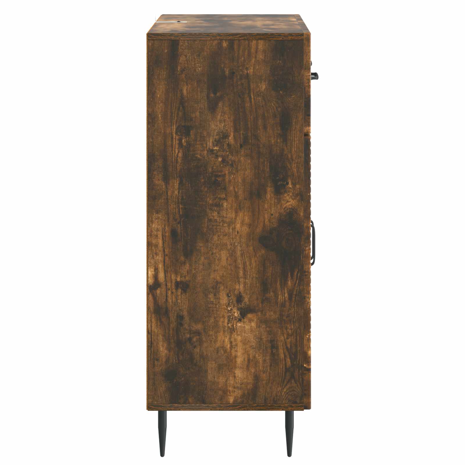 vidaXL Bufet Dąb wędzony 66 x 34,5 x 89,5 cm Drewno inżynieryjne