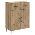 vidaXL Bufet Dąb artisan 66 x 34,5 x 89,5 cm Drewno inżynieryjne
