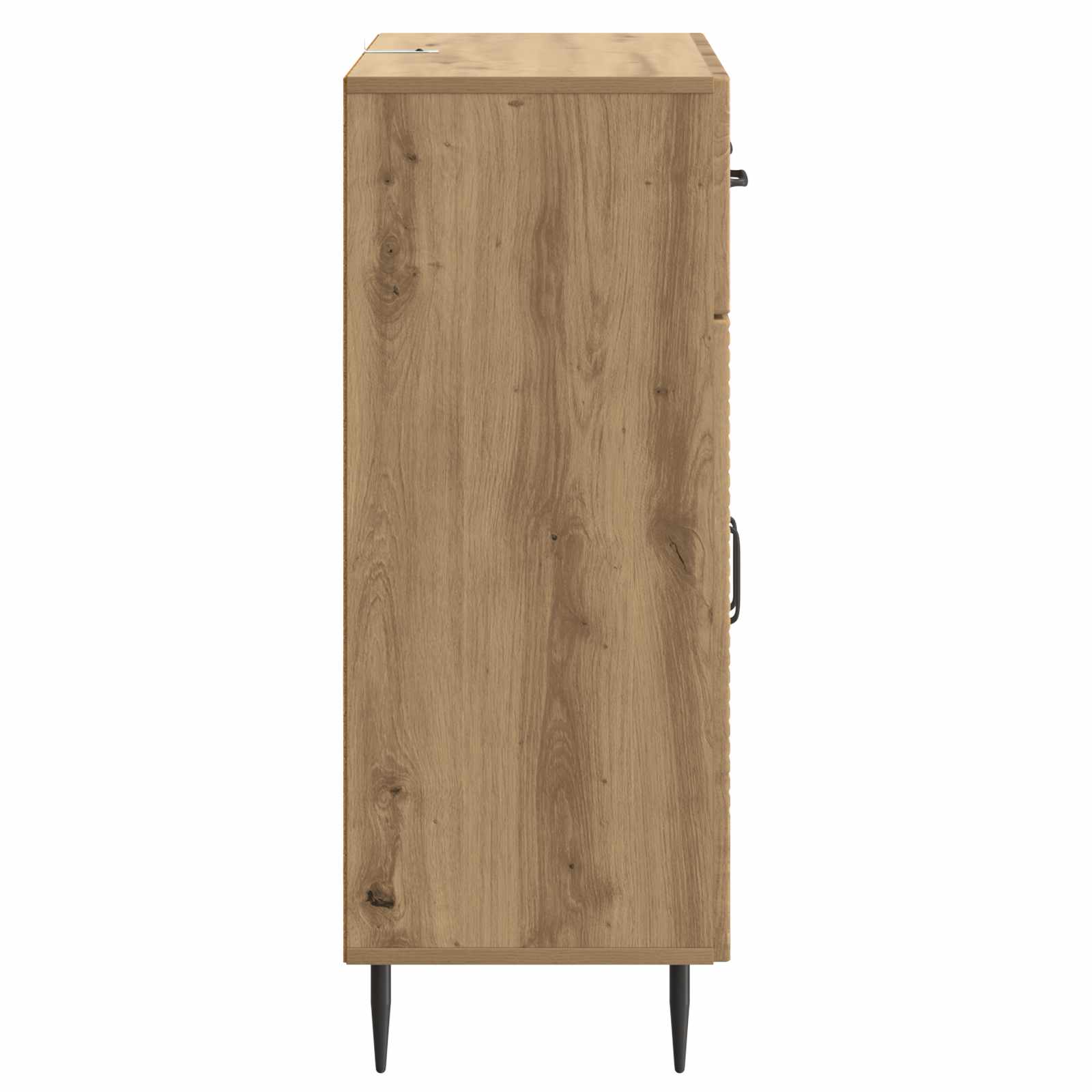 vidaXL Bufet Dąb artisan 66 x 34,5 x 89,5 cm Drewno inżynieryjne
