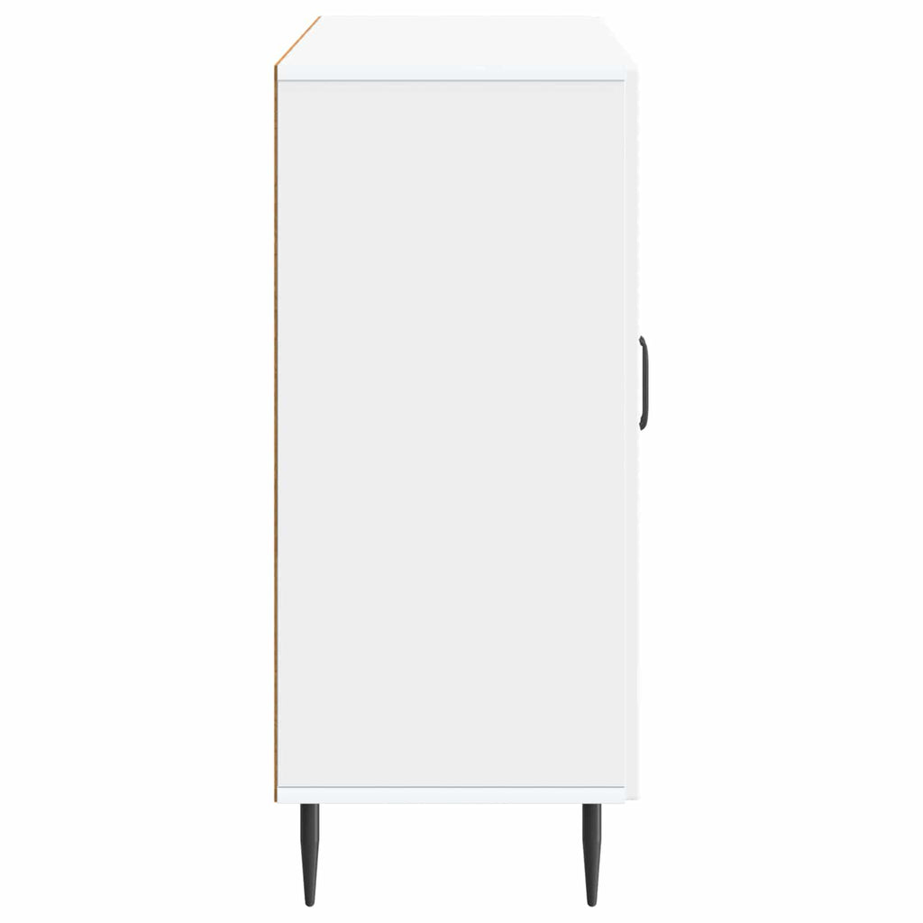 vidaXL Bufet Biały 89 x 34,5 x 80 cm Drewno inżynieryjne