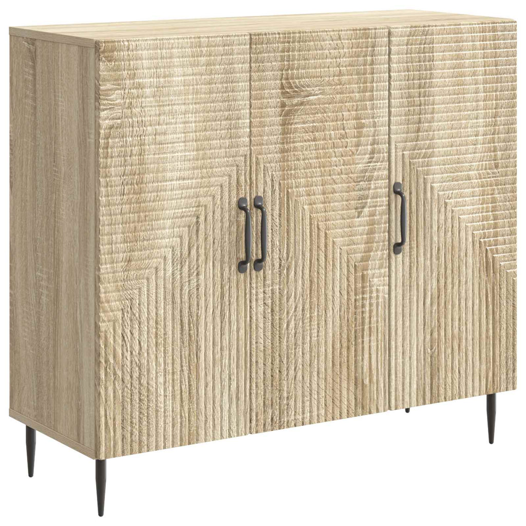 vidaXL Bufet dąb Sonoma 89 x 34,5 x 80 cm Drewno inżynieryjne
