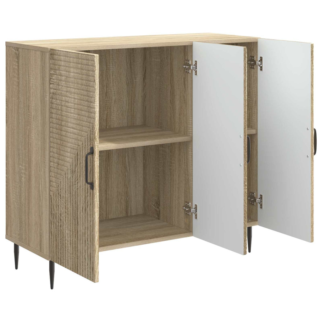 vidaXL Bufet dąb Sonoma 89 x 34,5 x 80 cm Drewno inżynieryjne
