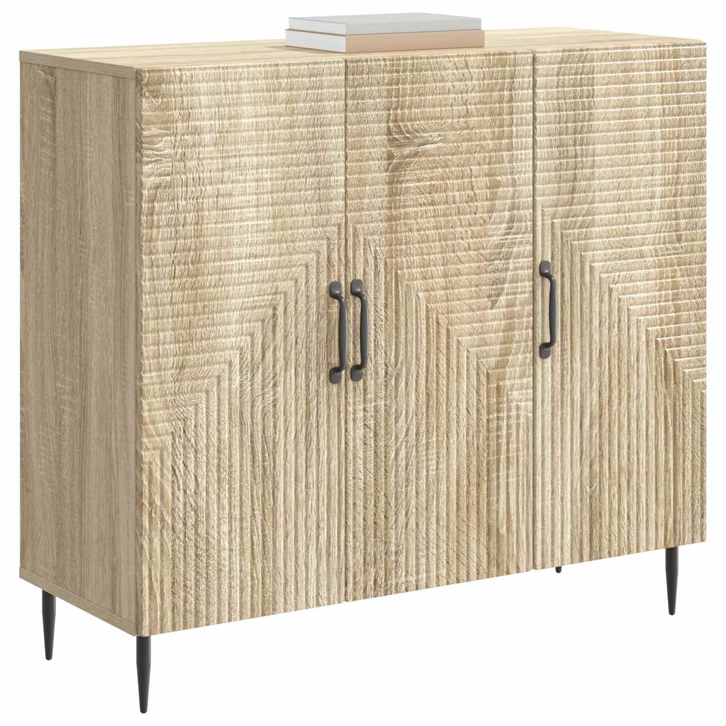 vidaXL Bufet dąb Sonoma 89 x 34,5 x 80 cm Drewno inżynieryjne