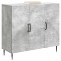 vidaXL Bufet Betonowy szary 89 x 34,5 x 80 cm Drewno inżynieryjne