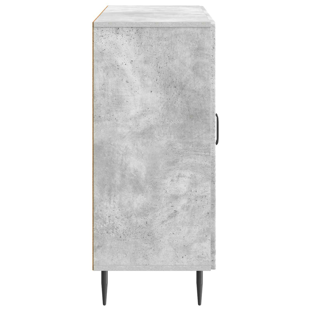 vidaXL Bufet Betonowy szary 89 x 34,5 x 80 cm Drewno inżynieryjne