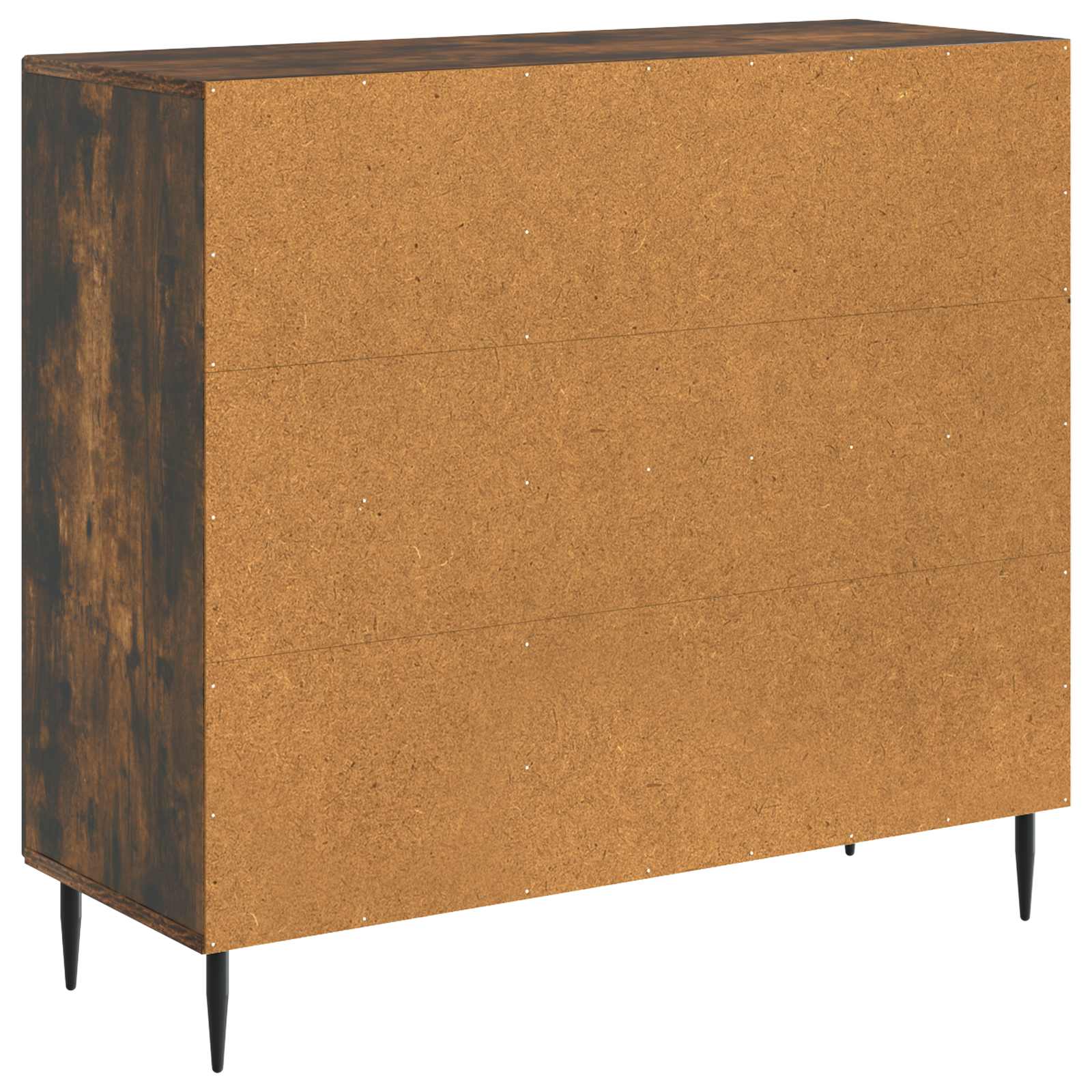 vidaXL Bufet Dąb wędzony 89 x 34,5 x 80 cm Drewno inżynieryjne