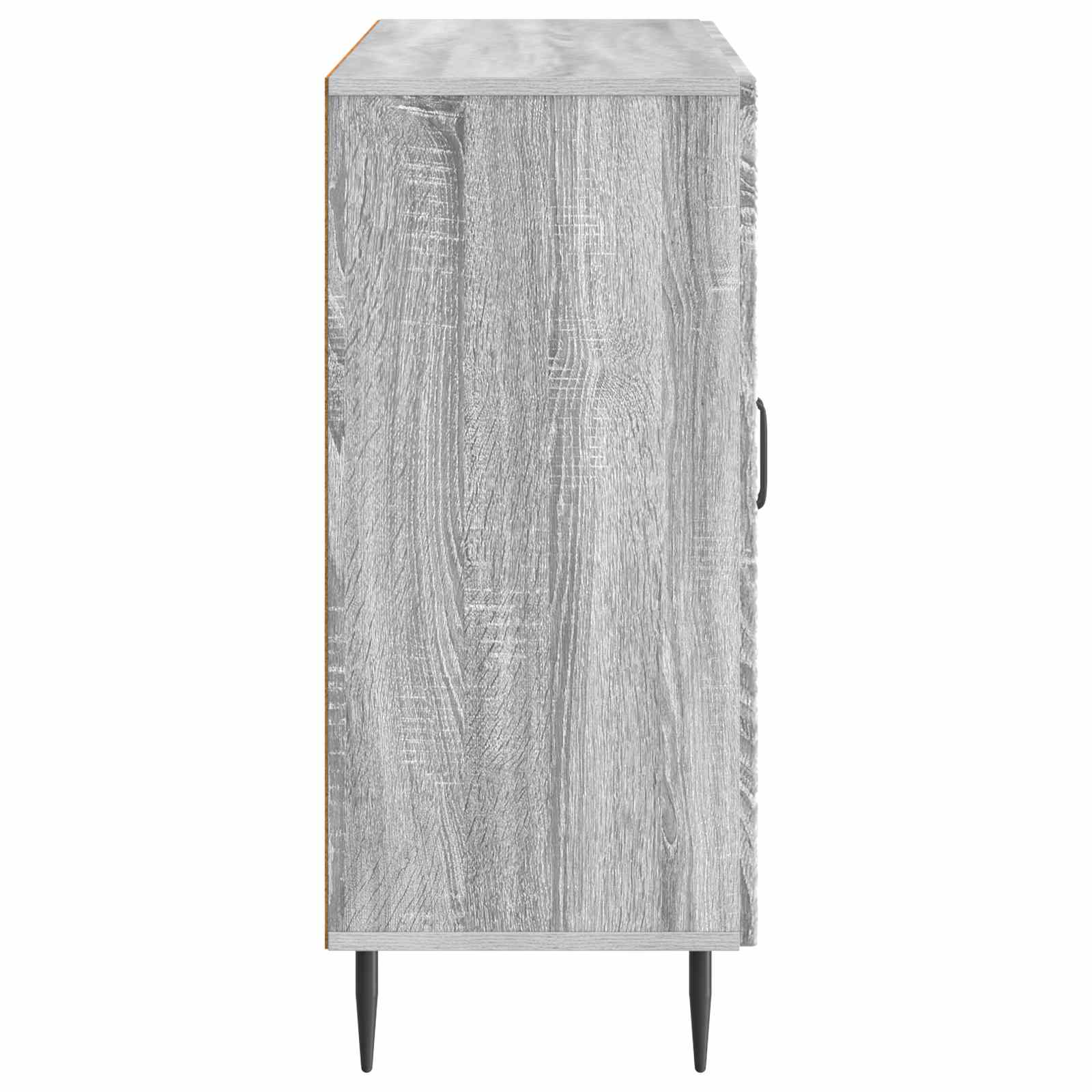 vidaXL Bufet Szary Sonoma 89 x 34,5 x 80 cm Drewno inżynieryjne