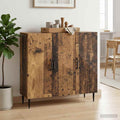 vidaXL Bufet Stare drewno 89 x 34,5 x 80 cm Drewno inżynieryjne