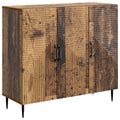 vidaXL Bufet Stare drewno 89 x 34,5 x 80 cm Drewno inżynieryjne