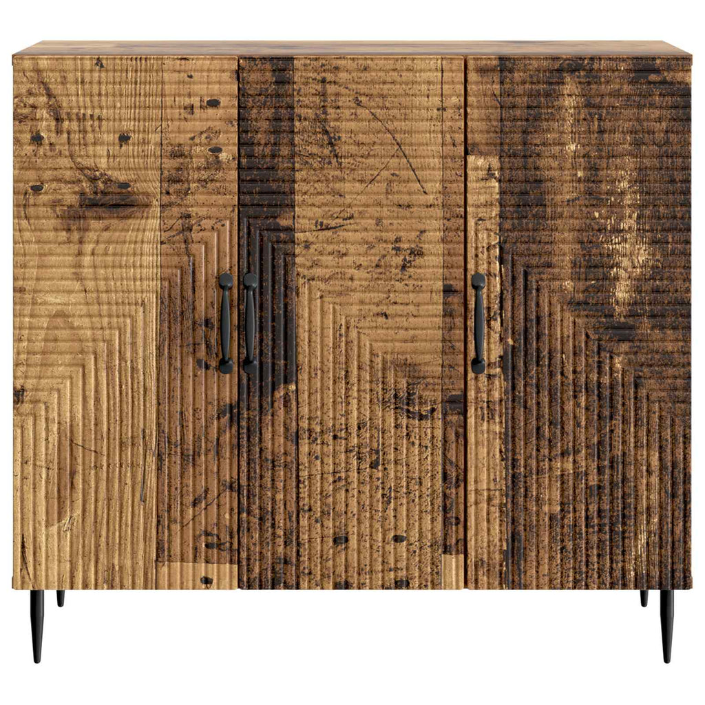 vidaXL Bufet Stare drewno 89 x 34,5 x 80 cm Drewno inżynieryjne