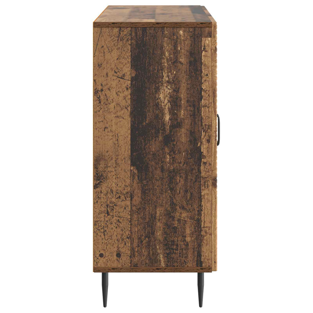 vidaXL Bufet Stare drewno 89 x 34,5 x 80 cm Drewno inżynieryjne