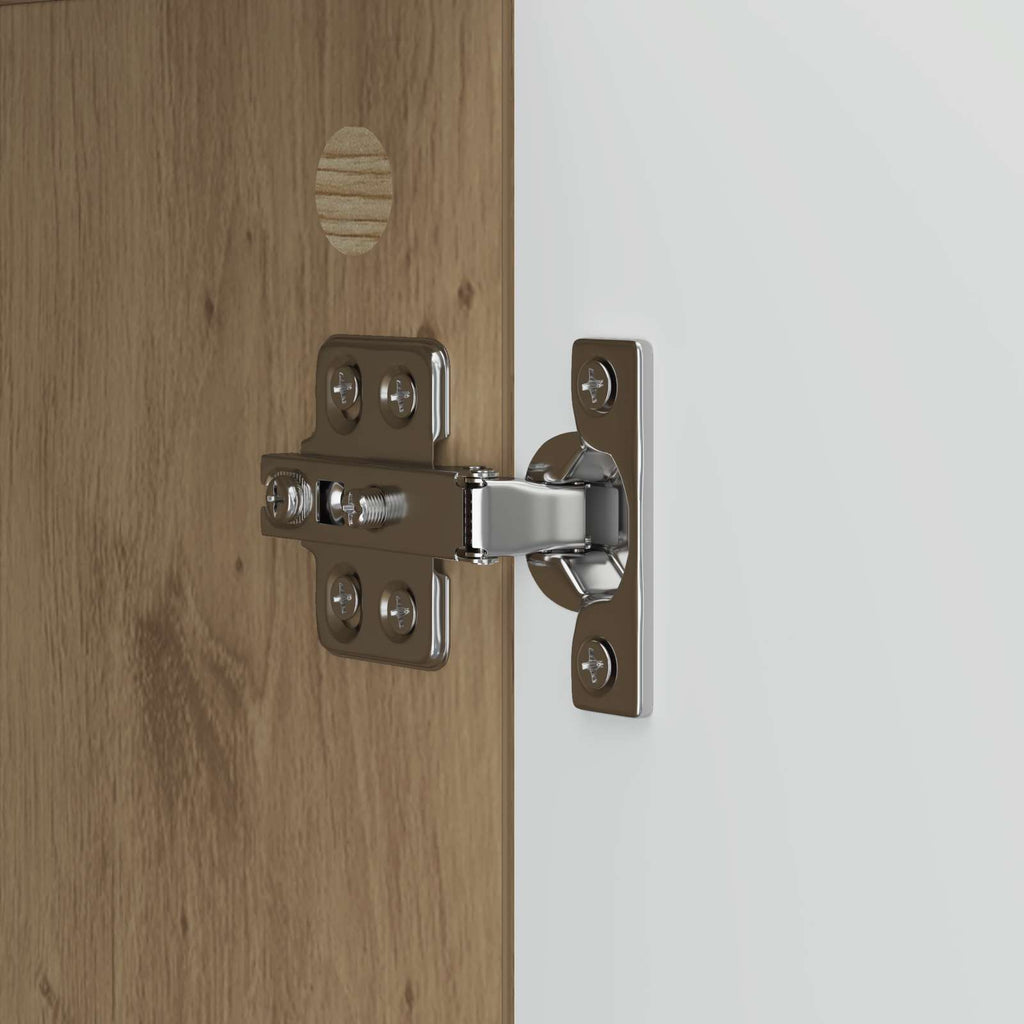 vidaXL Bufet Dąb artisan 89 x 34,5 x 80 cm Drewno inżynieryjne