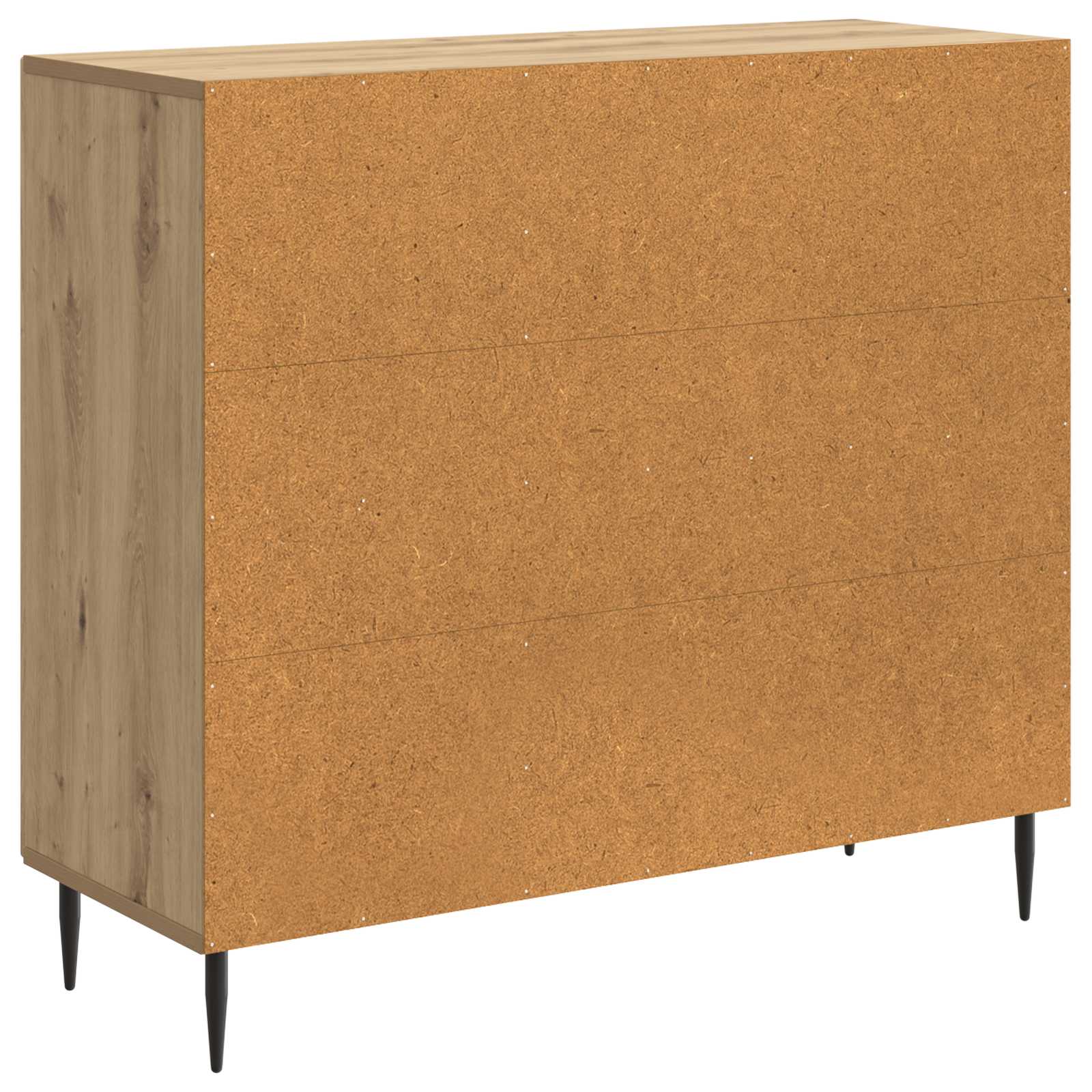 vidaXL Bufet Dąb artisan 89 x 34,5 x 80 cm Drewno inżynieryjne