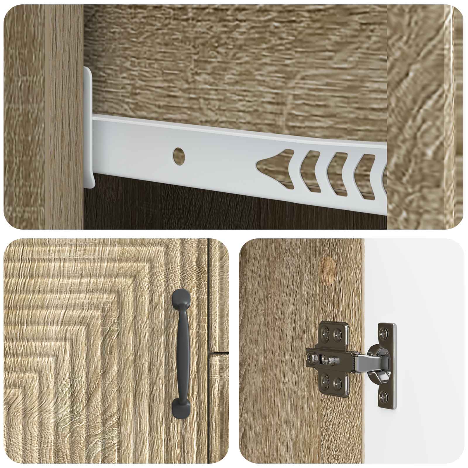 vidaXL Bufet dąb Sonoma 89 x 34,5 x 60 cm Drewno inżynieryjne