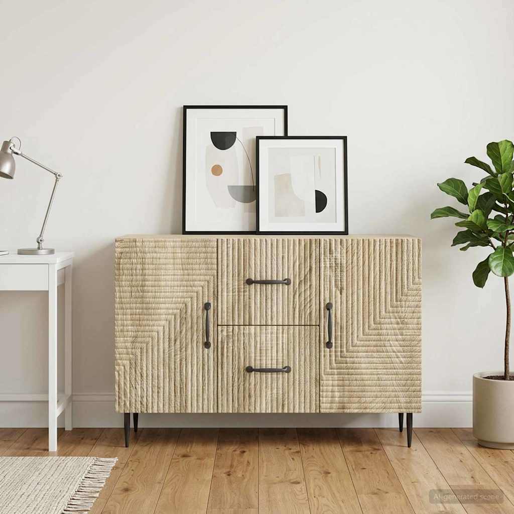 vidaXL Bufet dąb Sonoma 89 x 34,5 x 60 cm Drewno inżynieryjne