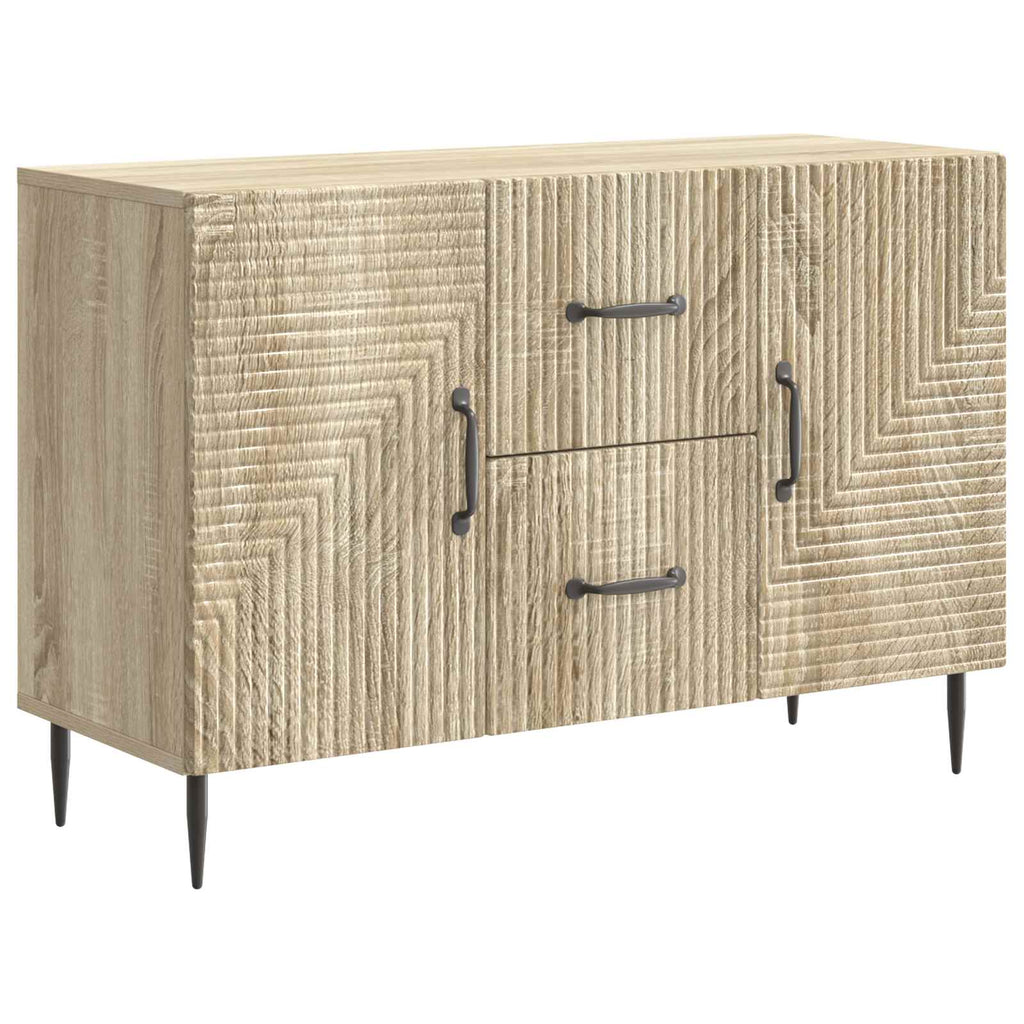 vidaXL Bufet dąb Sonoma 89 x 34,5 x 60 cm Drewno inżynieryjne