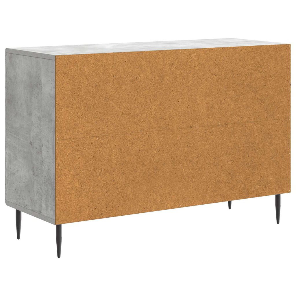 vidaXL Bufet Betonowy szary 89 x 34,5 x 60 cm Drewno inżynieryjne