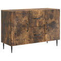vidaXL Bufet Dąb wędzony 89 x 34,5 x 60 cm Drewno inżynieryjne