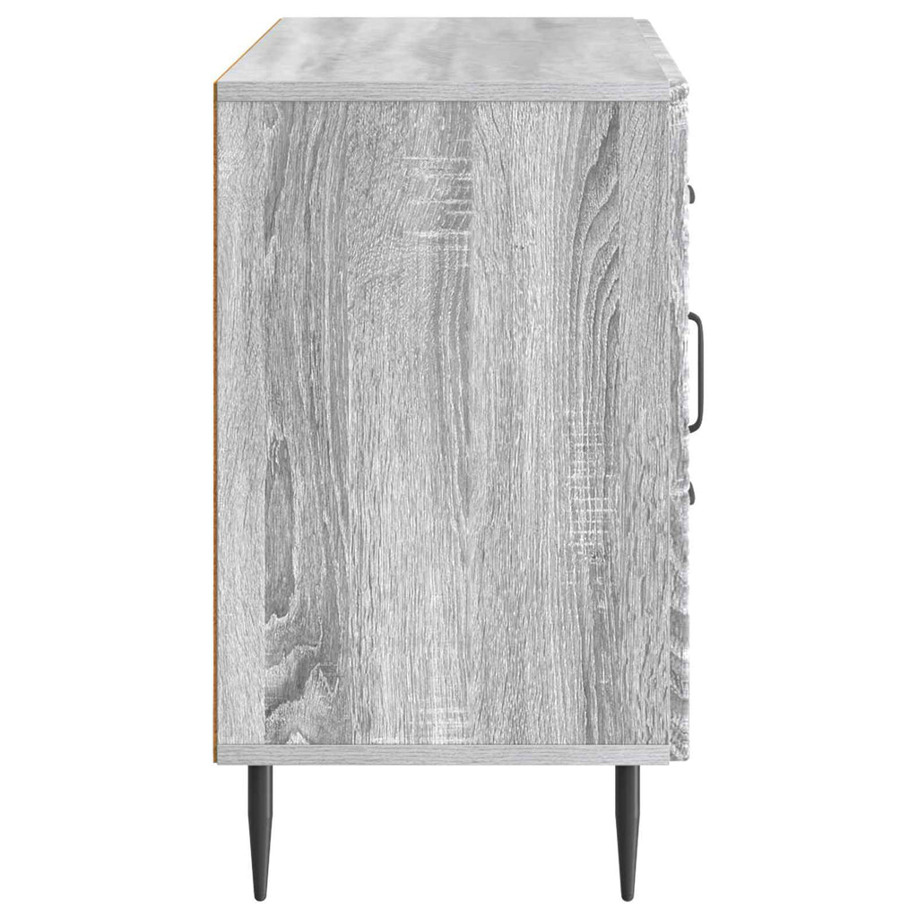 vidaXL Bufet Szary Sonoma 89 x 34,5 x 60 cm Drewno inżynieryjne
