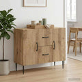 vidaXL Bufet Dąb artisan 89 x 34,5 x 60 cm Drewno inżynieryjne