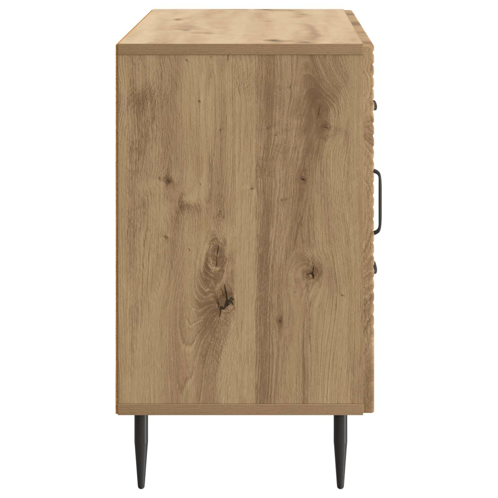 vidaXL Bufet Dąb artisan 89 x 34,5 x 60 cm Drewno inżynieryjne