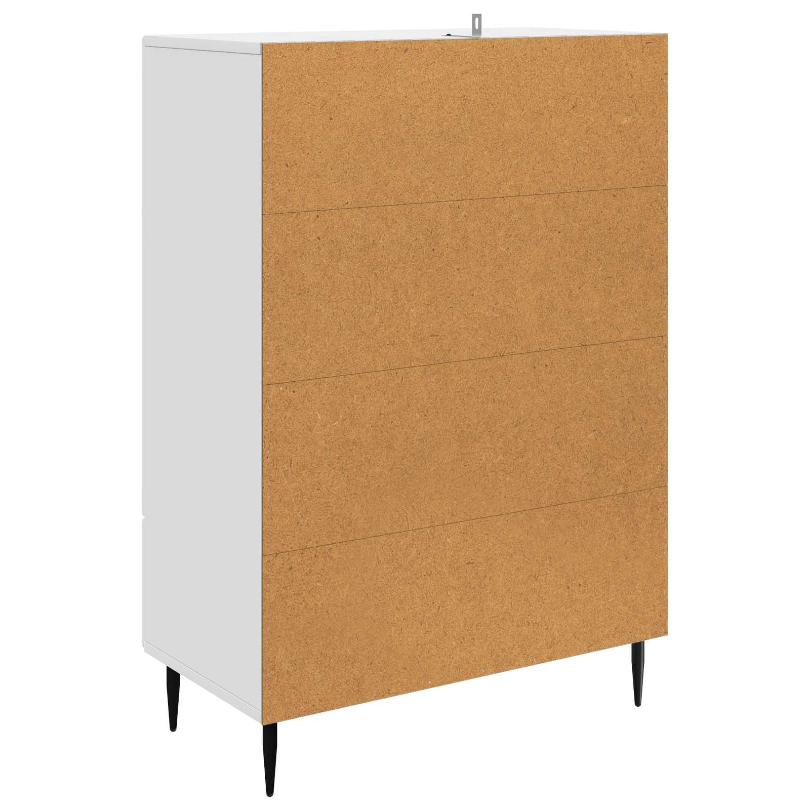 vidaXL Bufet Biały 66 x 34,5 x 95 cm Drewno inżynieryjne