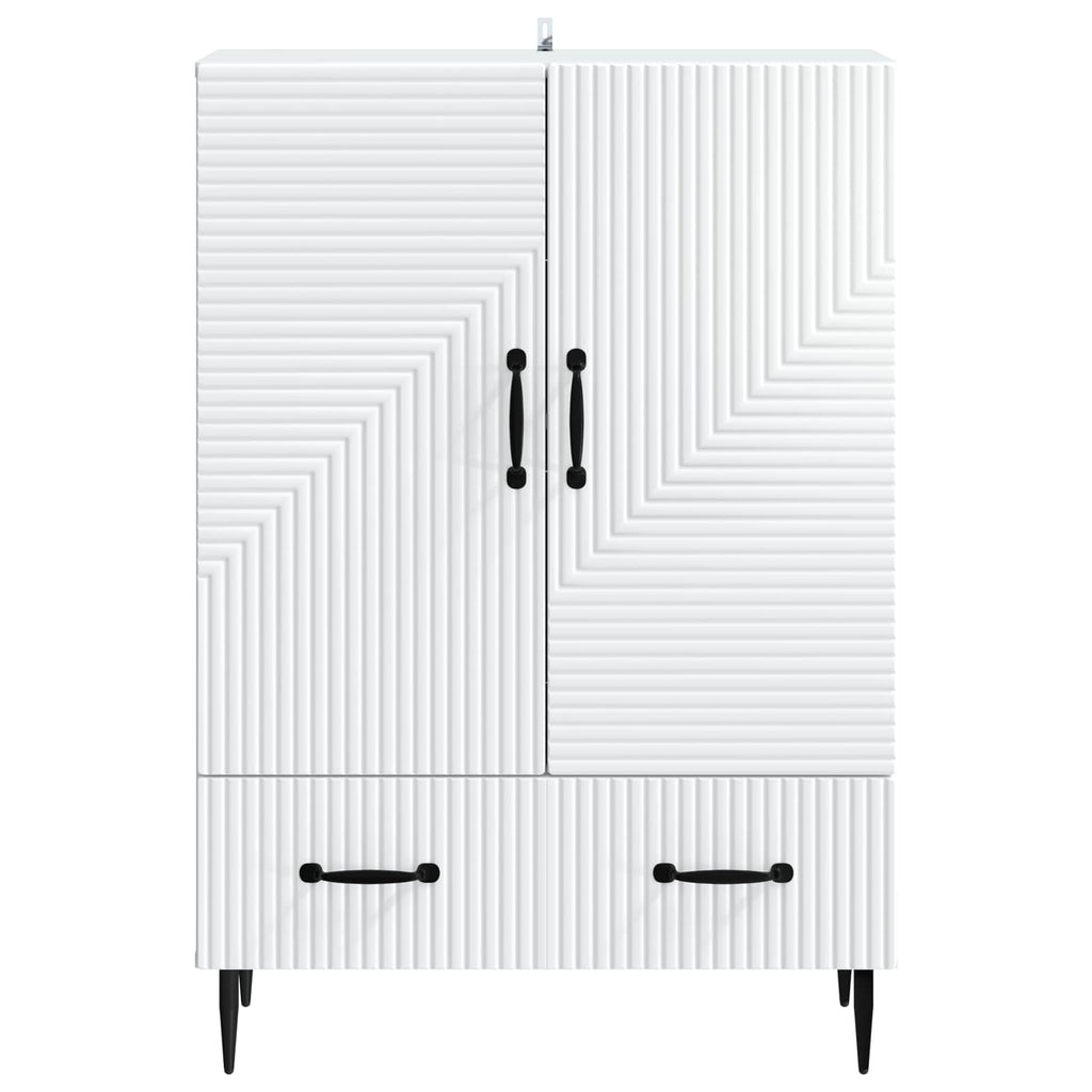 vidaXL Bufet Biały 66 x 34,5 x 95 cm Drewno inżynieryjne