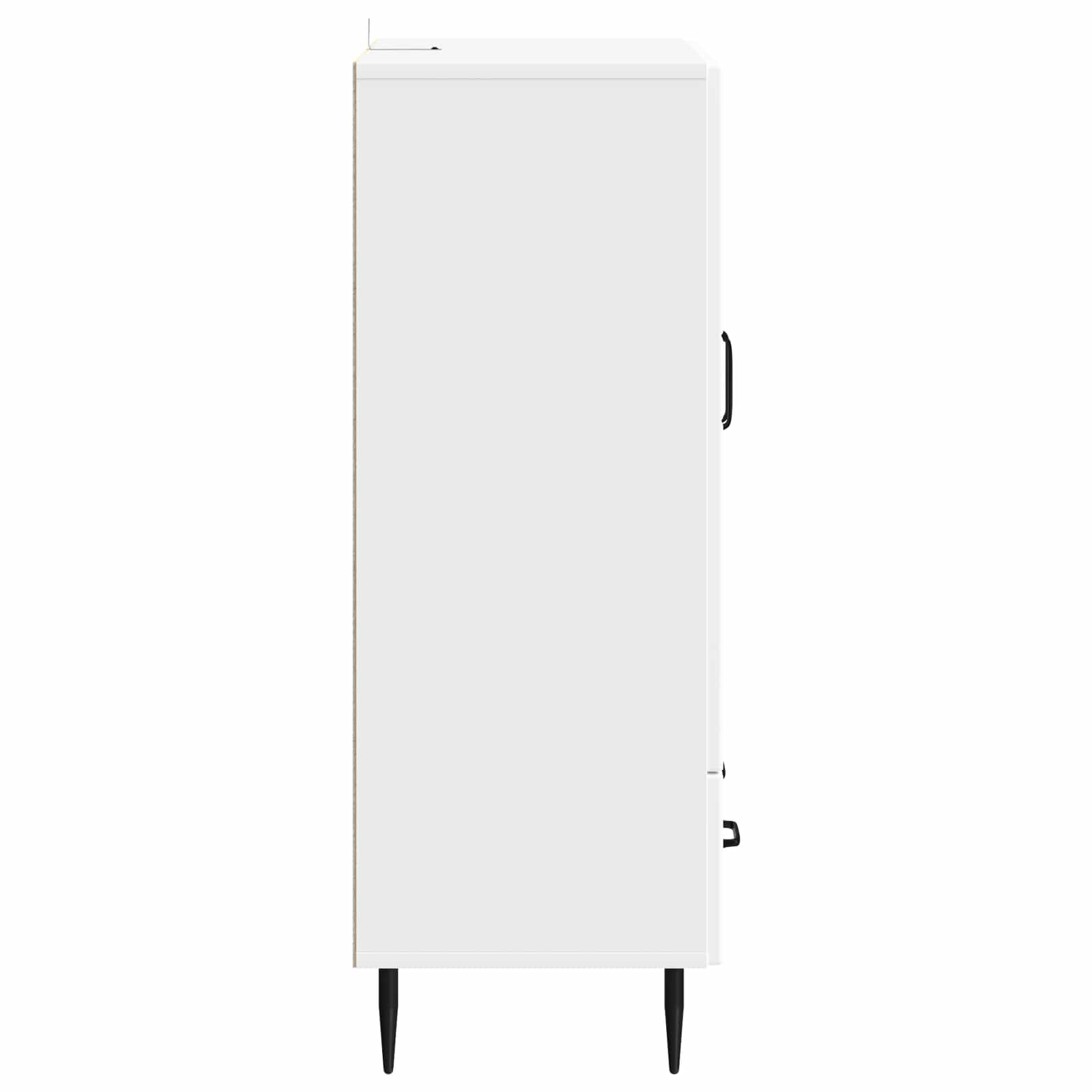 vidaXL Bufet Biały 66 x 34,5 x 95 cm Drewno inżynieryjne