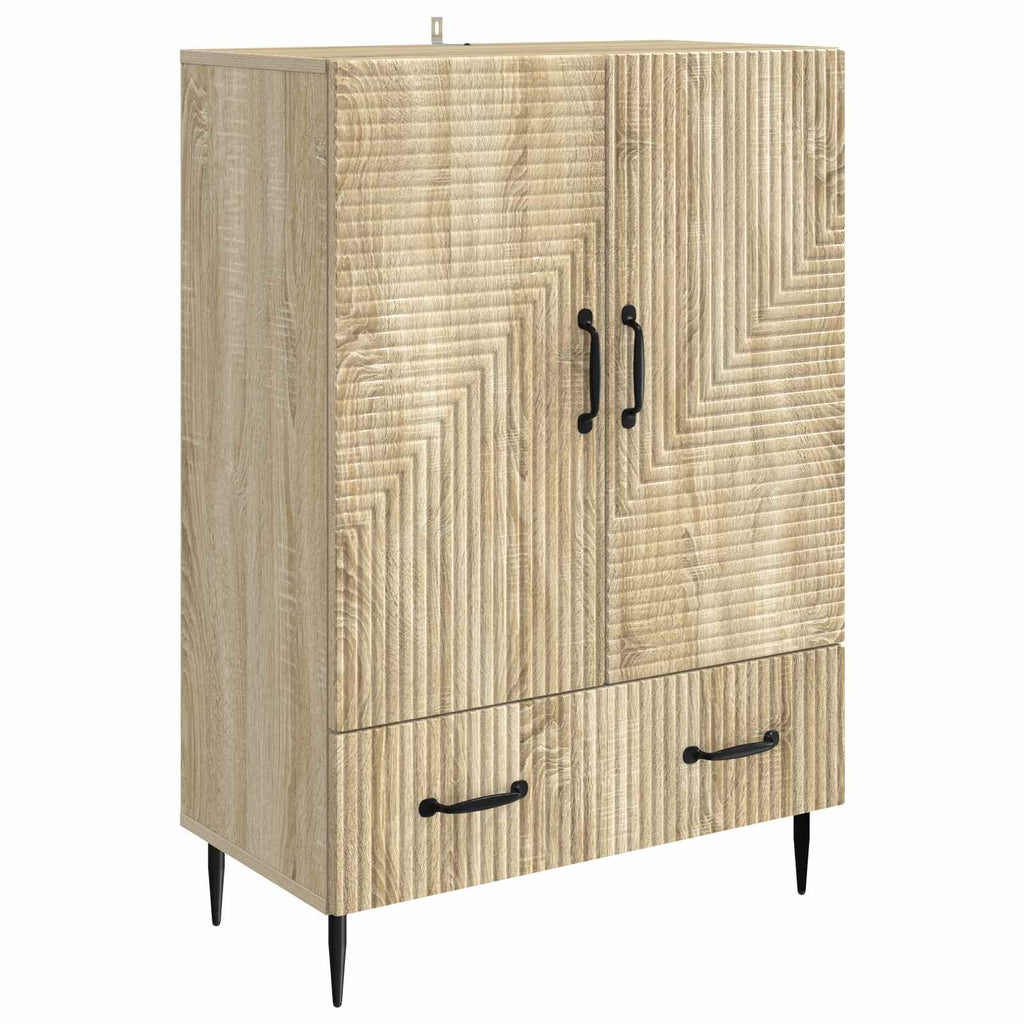 vidaXL Bufet dąb Sonoma 66 x 34,5 x 95 cm Drewno inżynieryjne