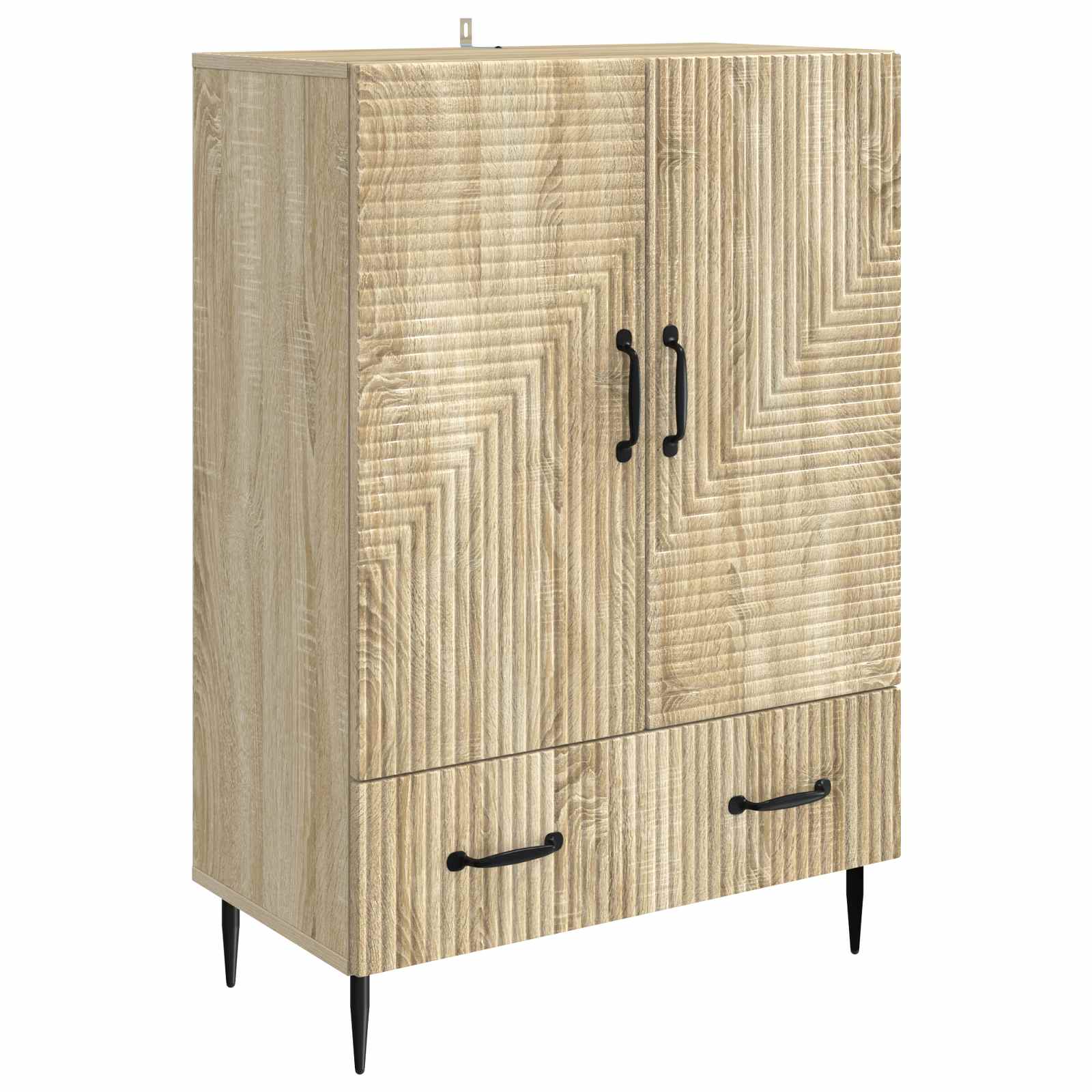 vidaXL Bufet dąb Sonoma 66 x 34,5 x 95 cm Drewno inżynieryjne