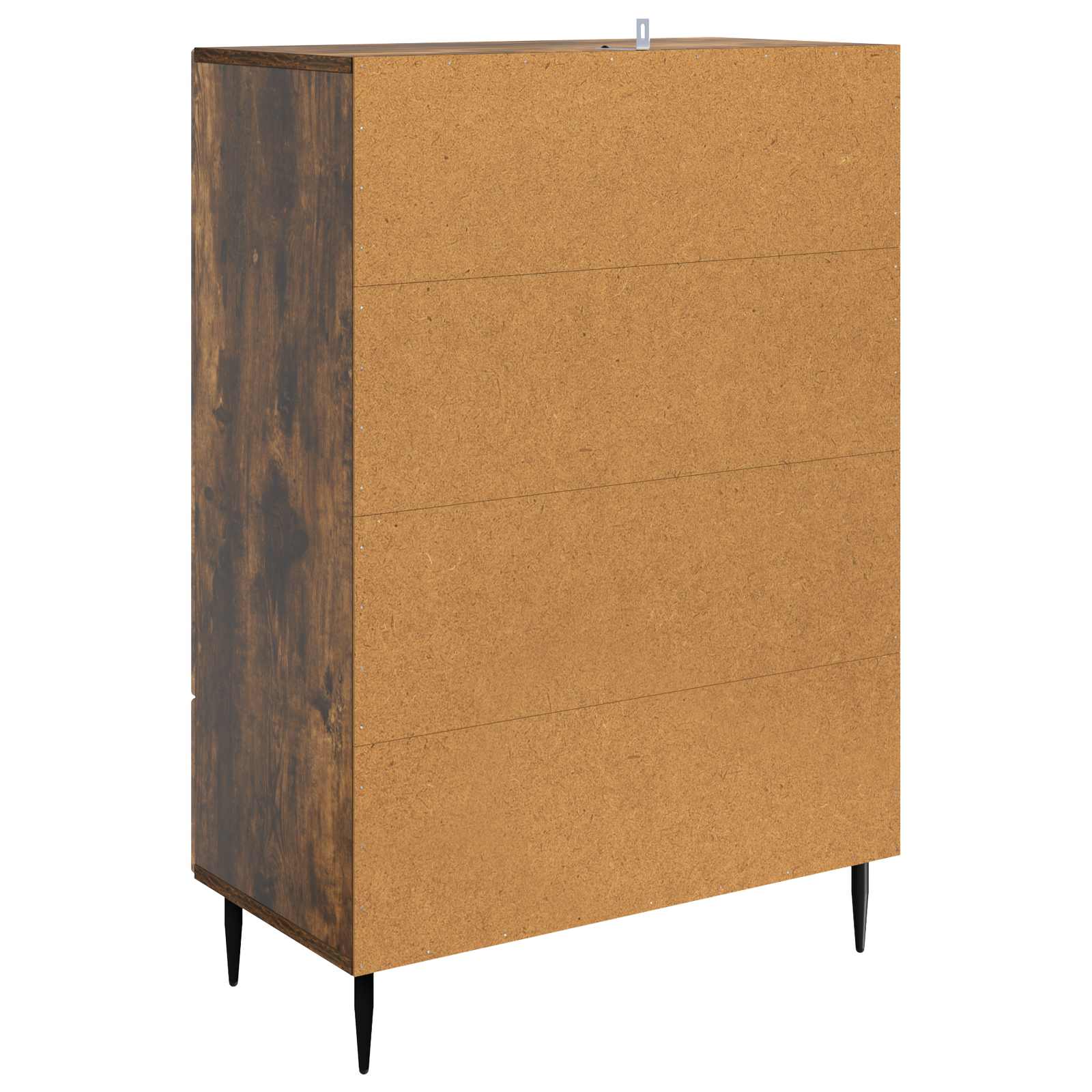 vidaXL Bufet Dąb wędzony 66 x 34,5 x 95 cm Drewno inżynieryjne